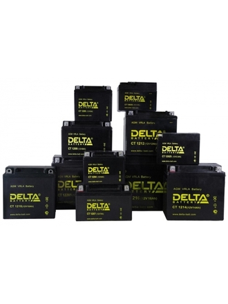Delta CT стартерные аккумуляторы